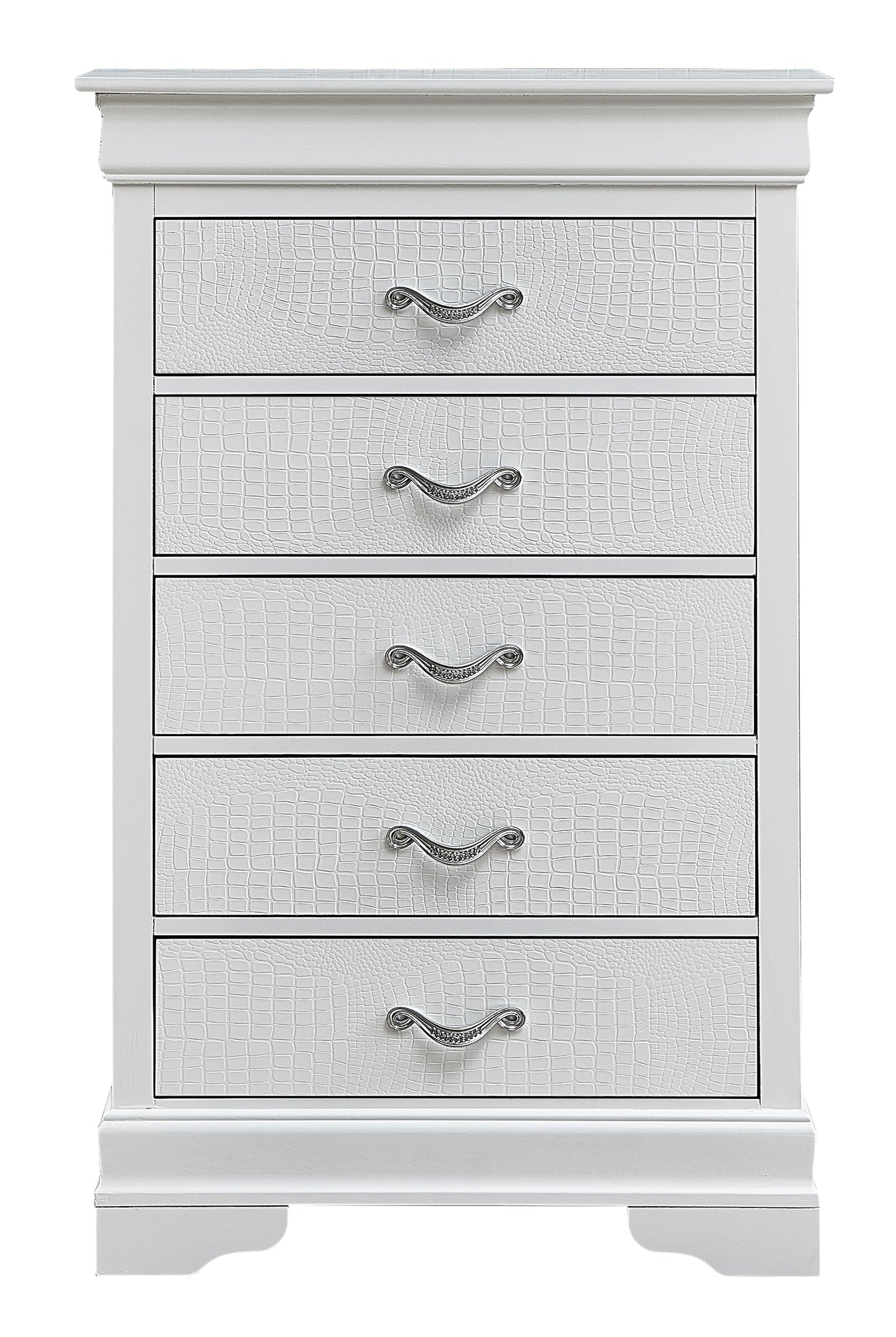 Lorana - Chest - Silver Champagne