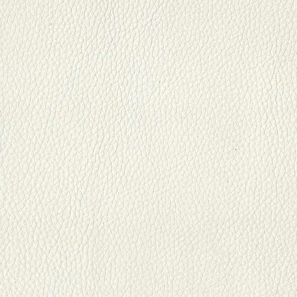 Aliso - Leather Ottoman - Cream White