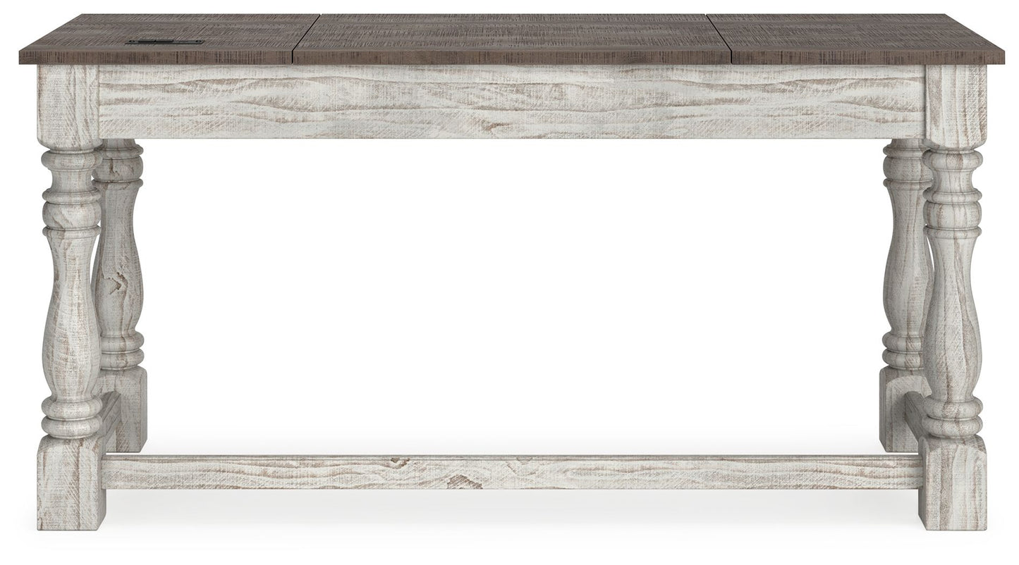 Havalance - White / Gray - Home Office Desk
