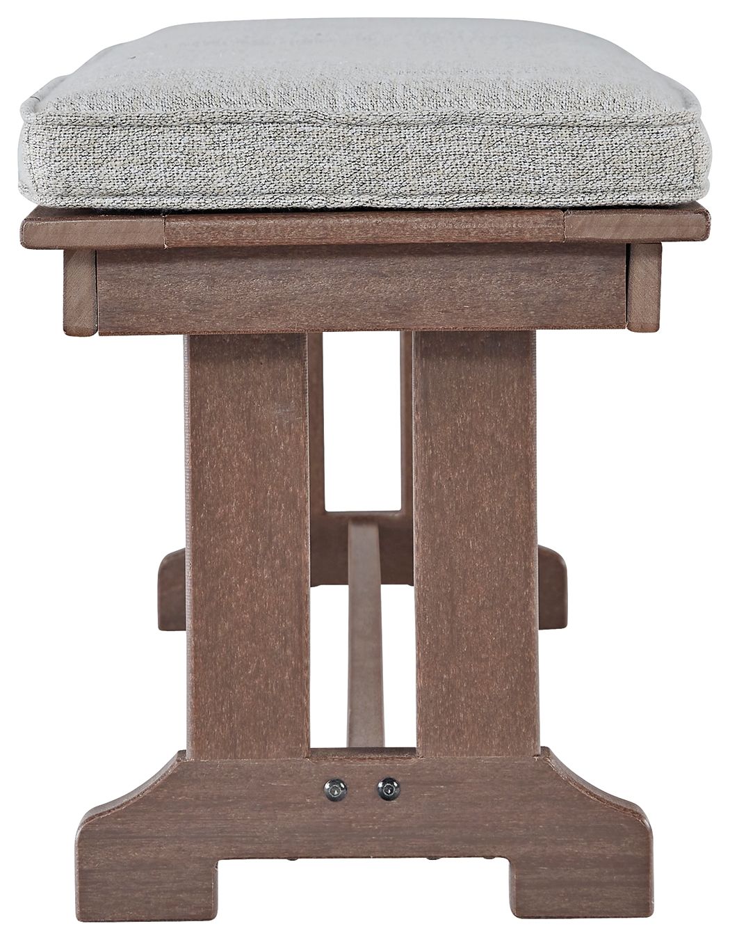 Emmeline - Brown - Bench With Cushion