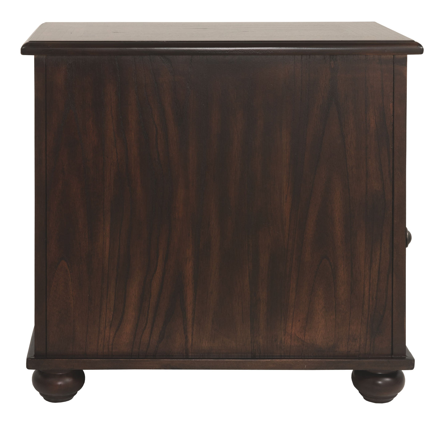 Barilanni - Dark Brown - Chair Side End Table