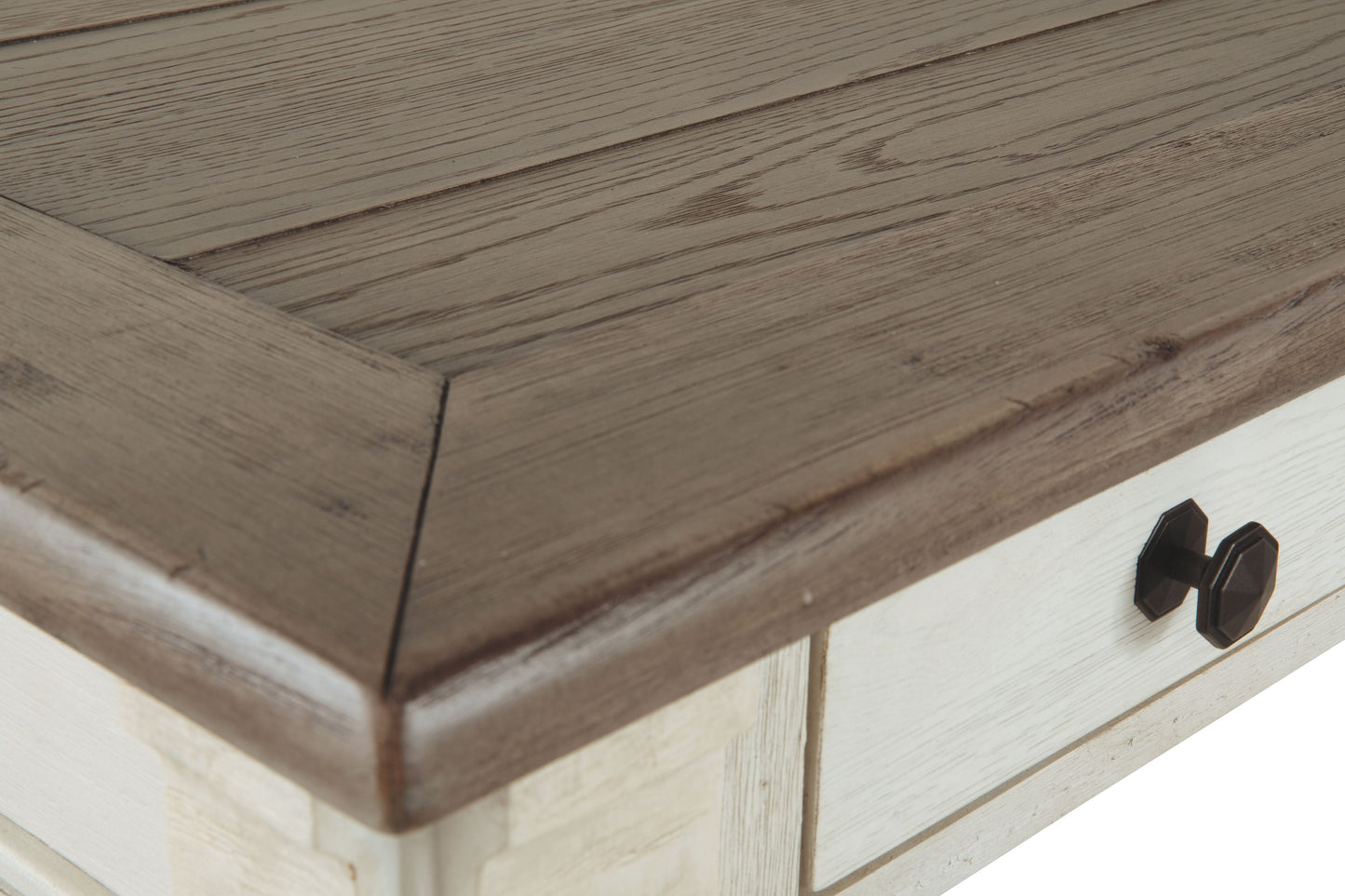 Bolanburg - White / Brown / Beige - Home Office Desk