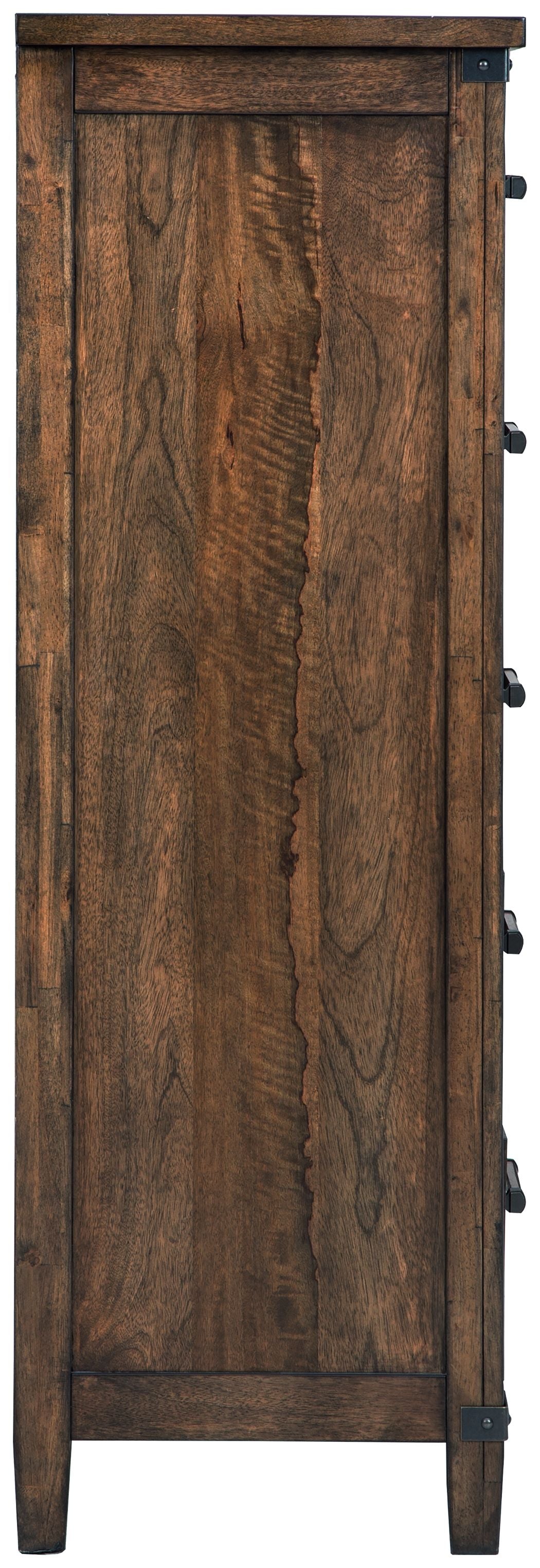 Wyattfield - Brown / Beige - Five Drawer Chest