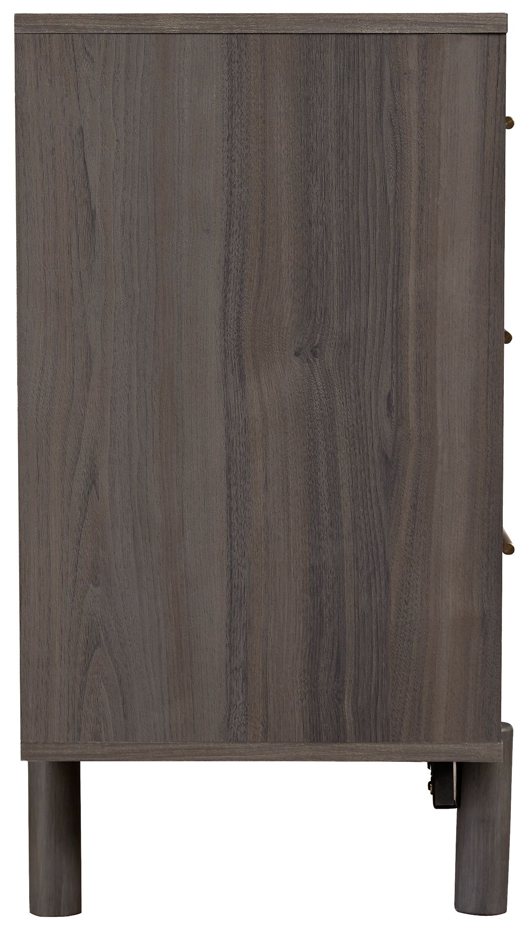Brymont - Dark Gray - Six Drawer Dresser - Sleek