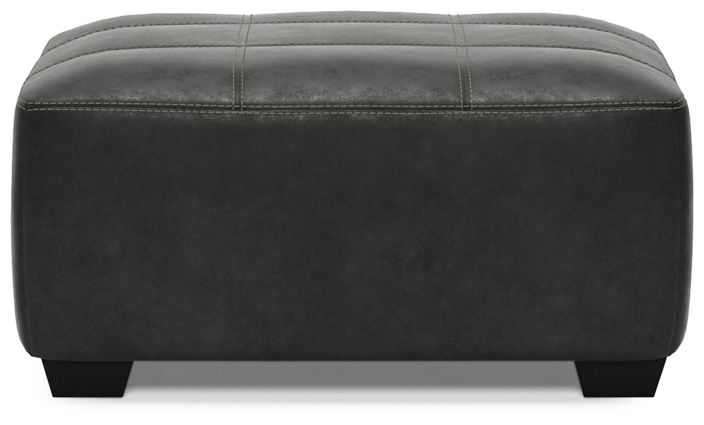 Bilgray - Pewter - Oversized Accent Ottoman