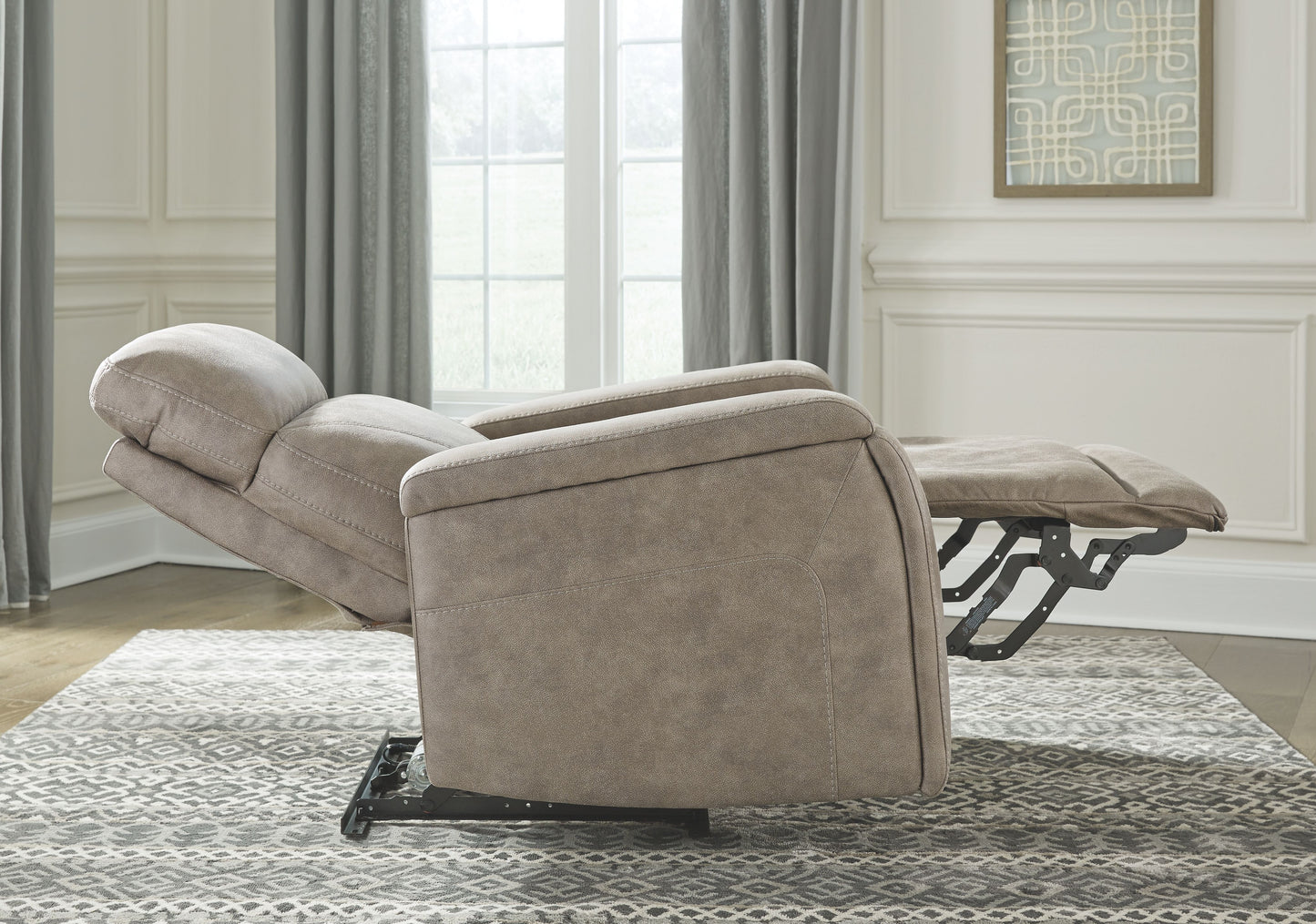 Rowlett - Fog - Pwr Recliner/Adj Headrest