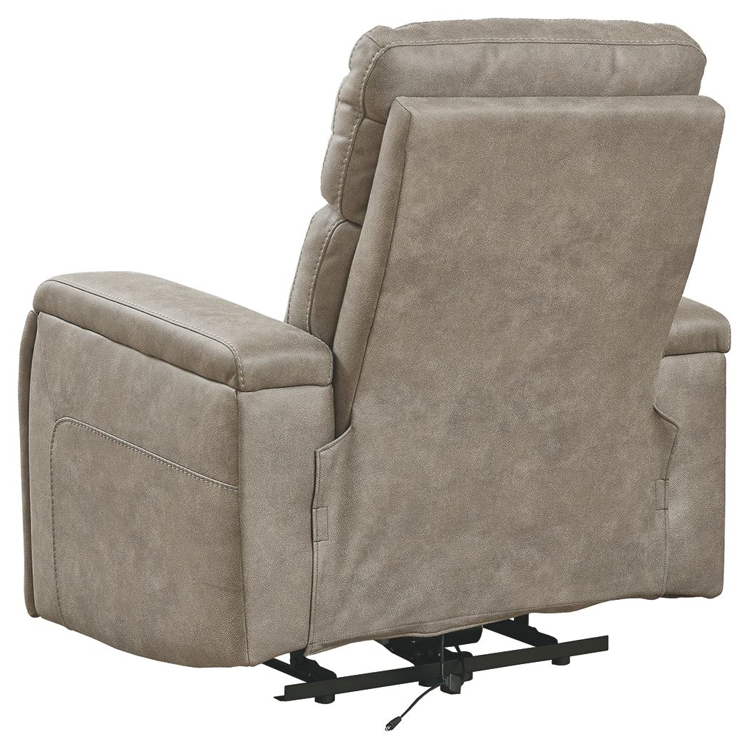 Rowlett - Fog - Pwr Recliner/Adj Headrest