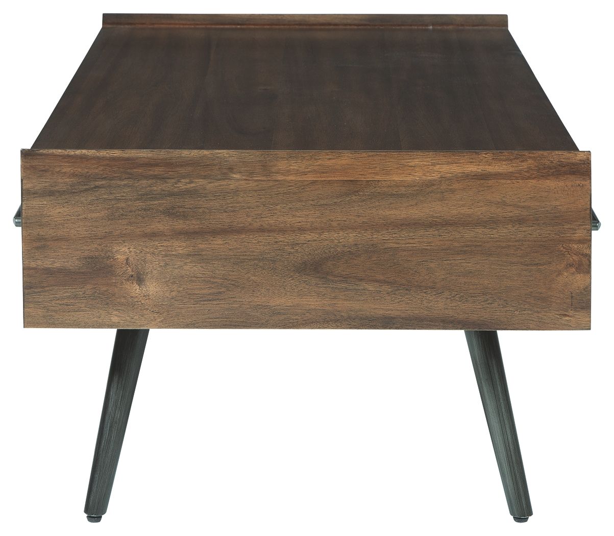 Calmoni - Brown - Rectangular Cocktail Table