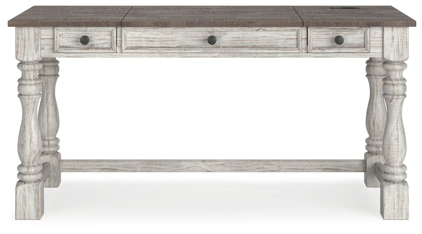 Havalance - White / Gray - Home Office Desk