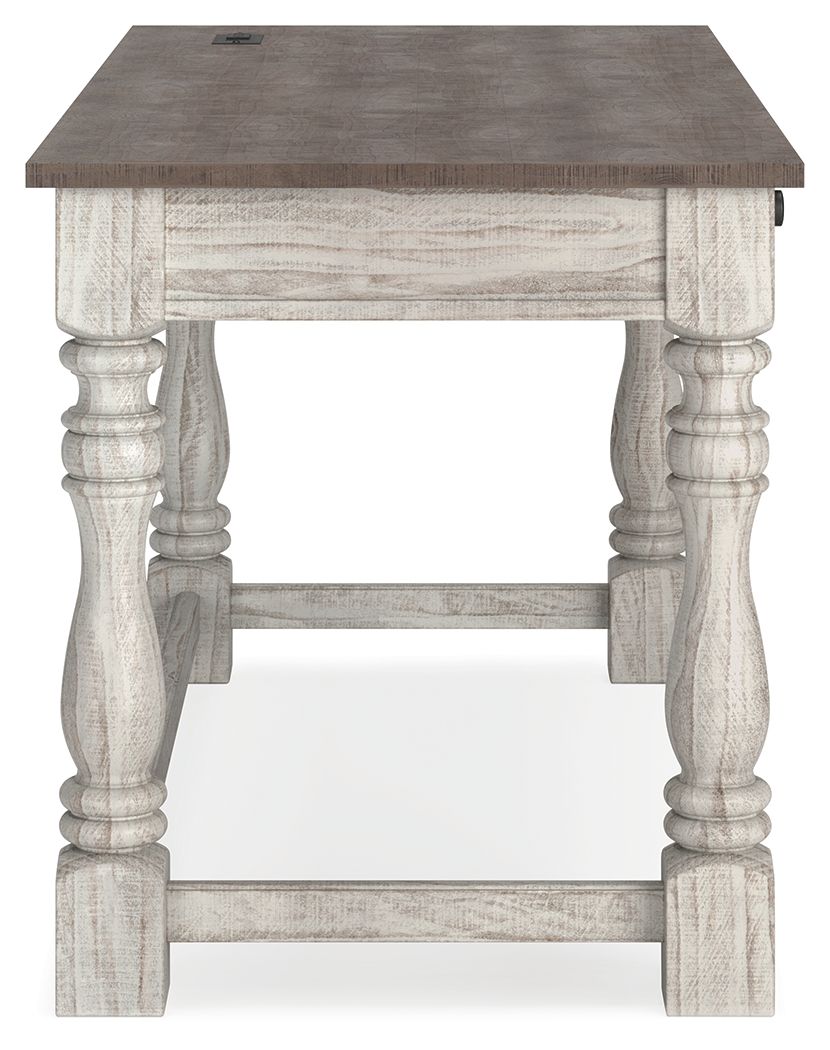 Havalance - White / Gray - Home Office Desk