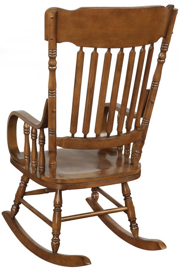 Sara - Back Rocking Chair - WArm - Brown