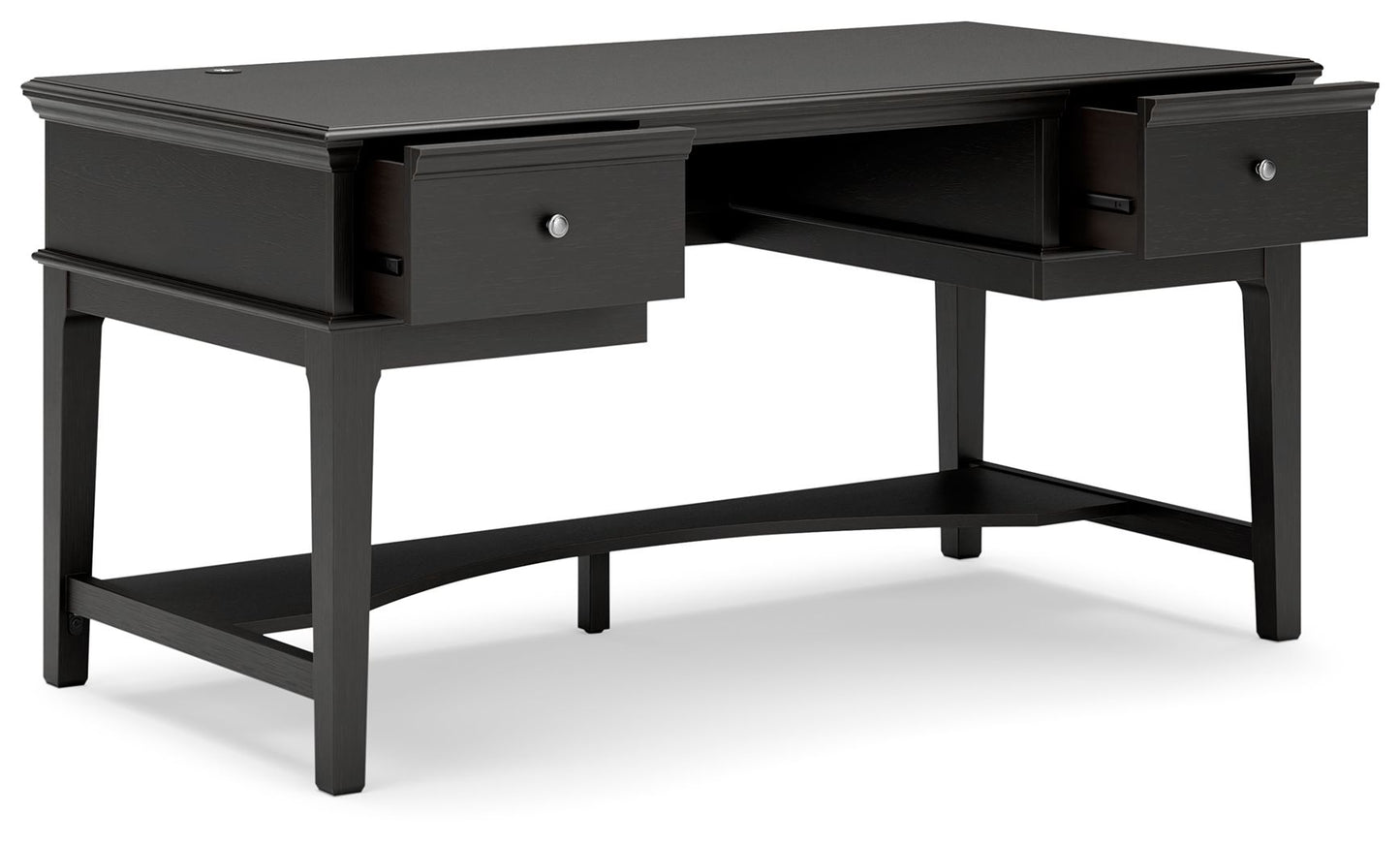 Beckincreek - Black - Home Office Storage Leg Desk