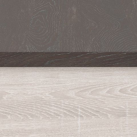Dorrinson - White / Black / Gray - Chair Side End Table