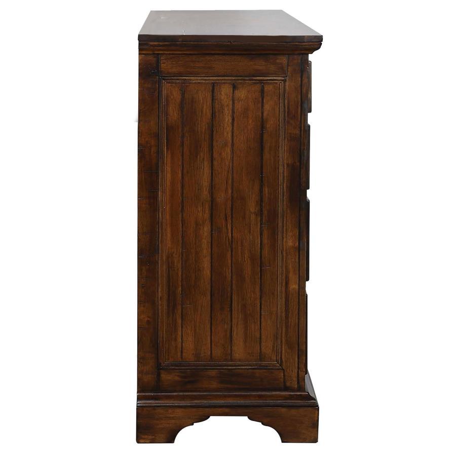 Elk Grove - 9-Drawer Dresser With Jewelry Tray - Vintage Bourbon