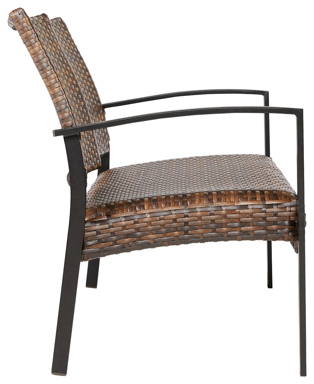 Zariyah - Dark Brown - Love/Chairs/Table Set (Set of 4)