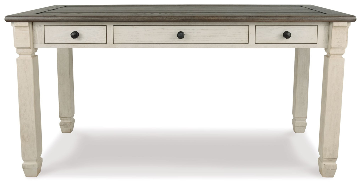 Bolanburg - White / Brown / Beige - Home Office Desk