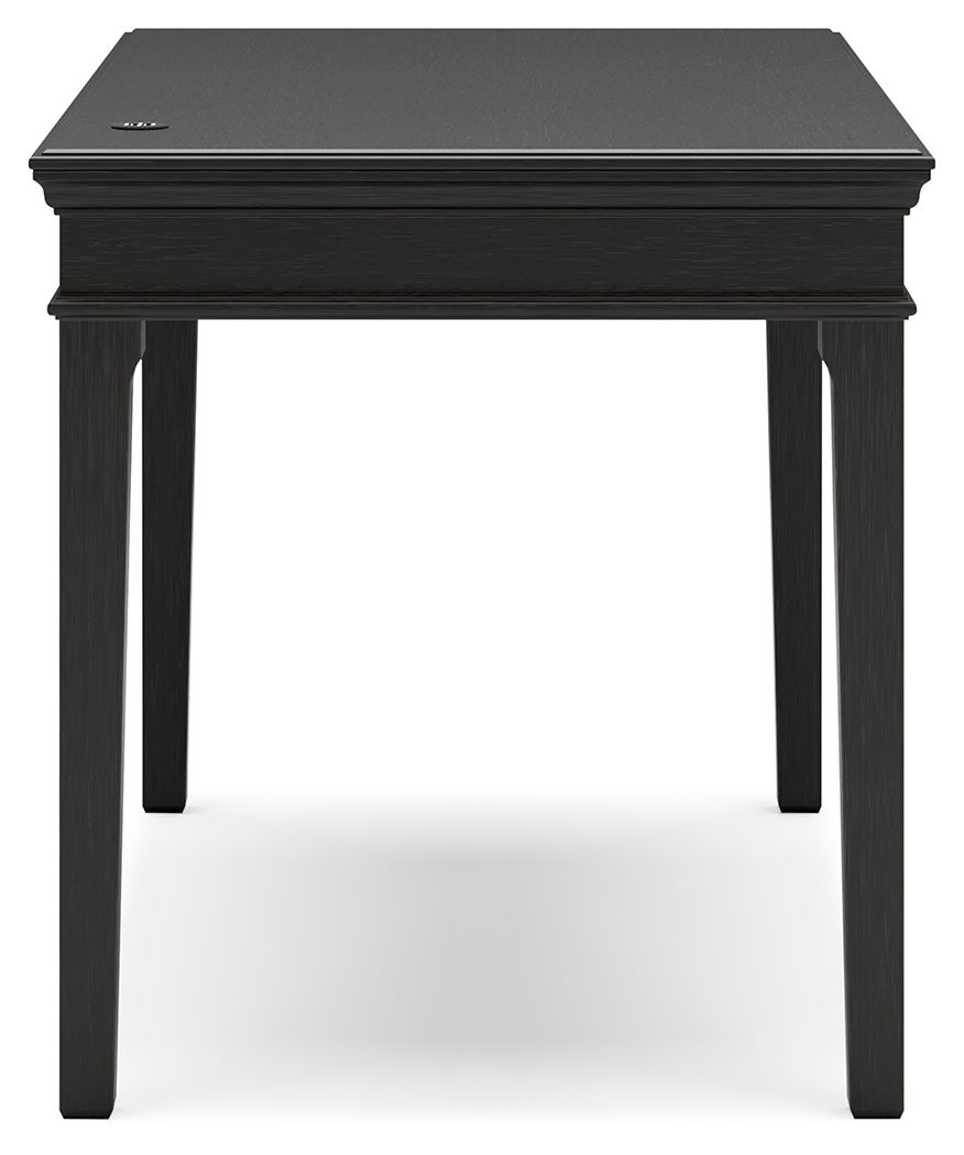 Beckincreek - Black - Home Office Small Leg Desk