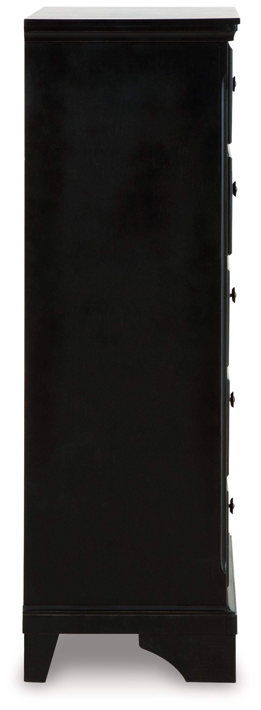 Chylanta - Black - Five Drawer Chest
