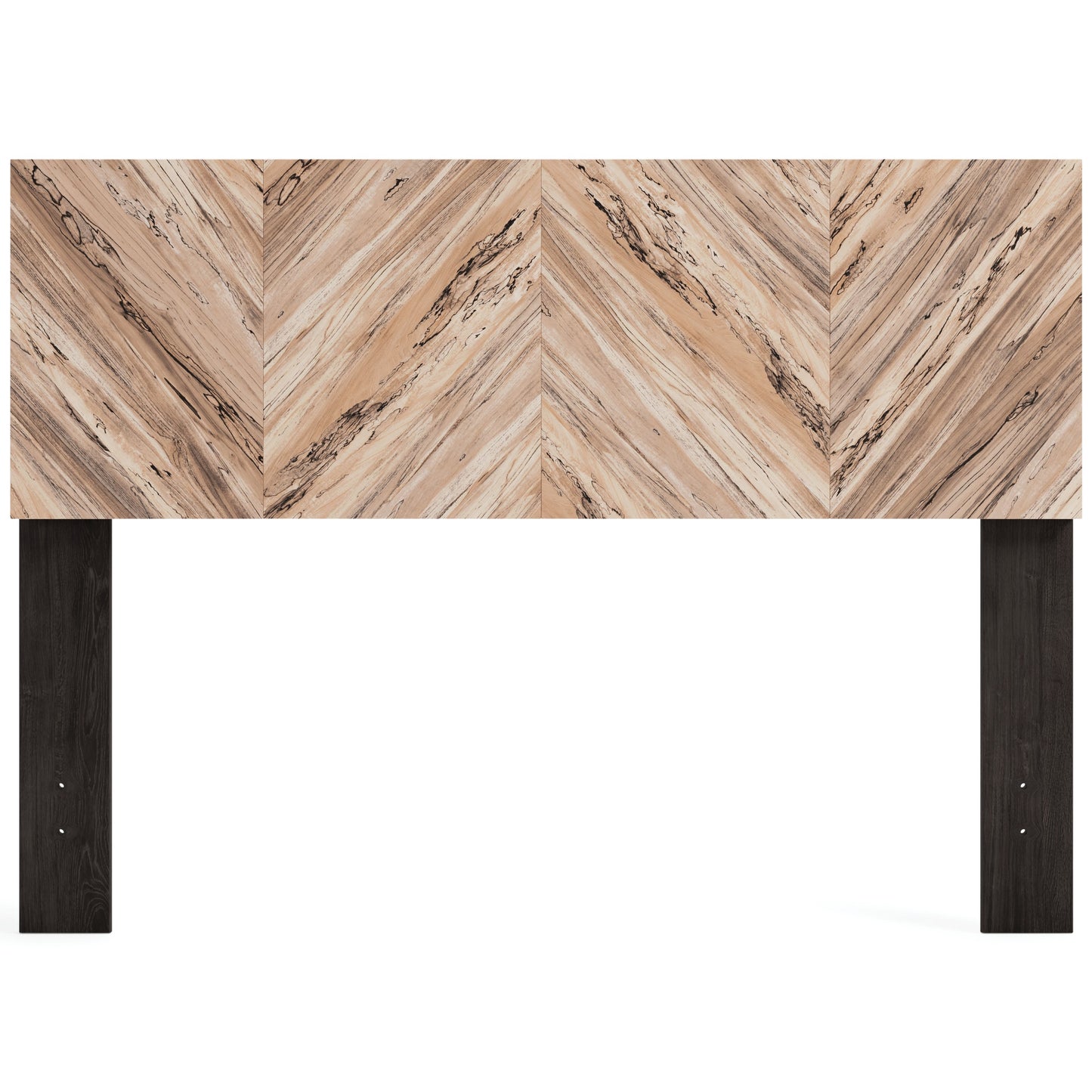 Piperton - Brown / Black - Full Panel Headboard