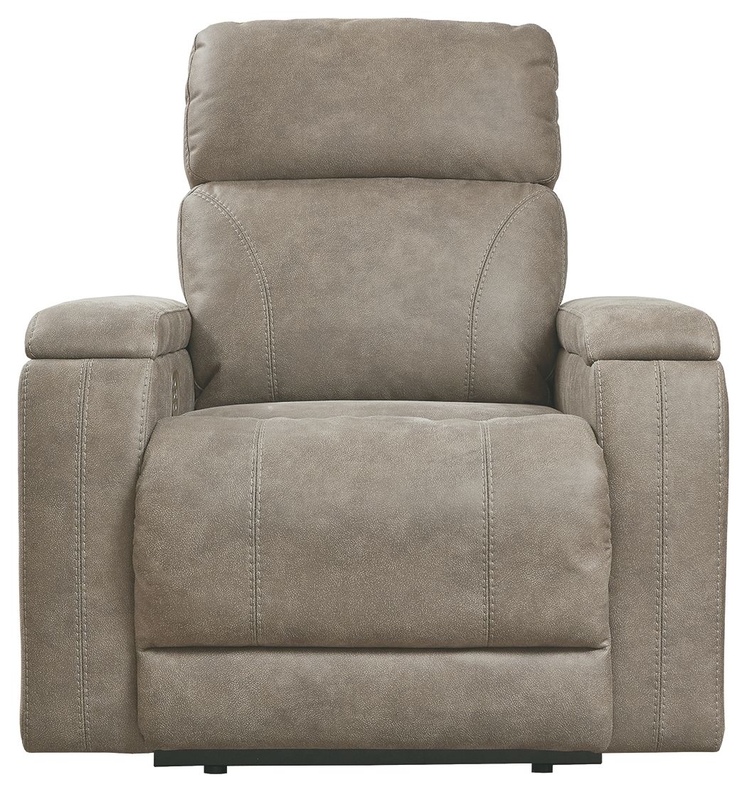 Rowlett - Fog - Pwr Recliner/Adj Headrest