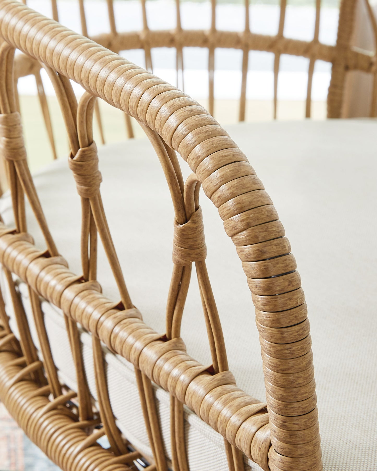 Hoonah - Natural / Cream/black - Accent Chair