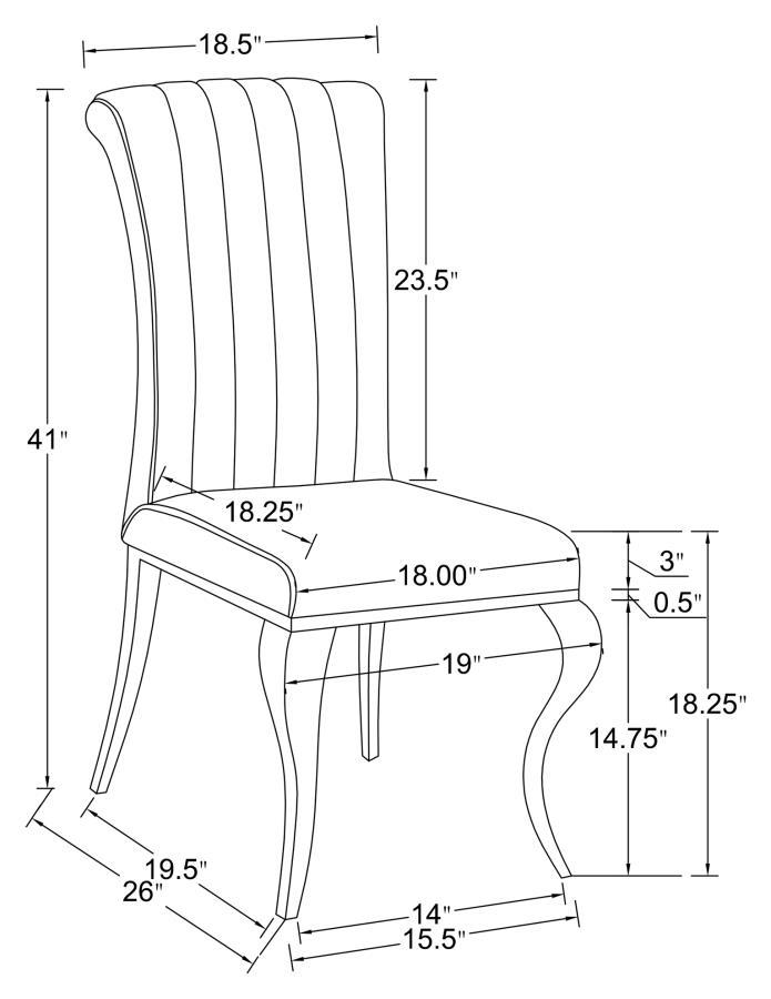 Marilyn - Rectangular Dining Set