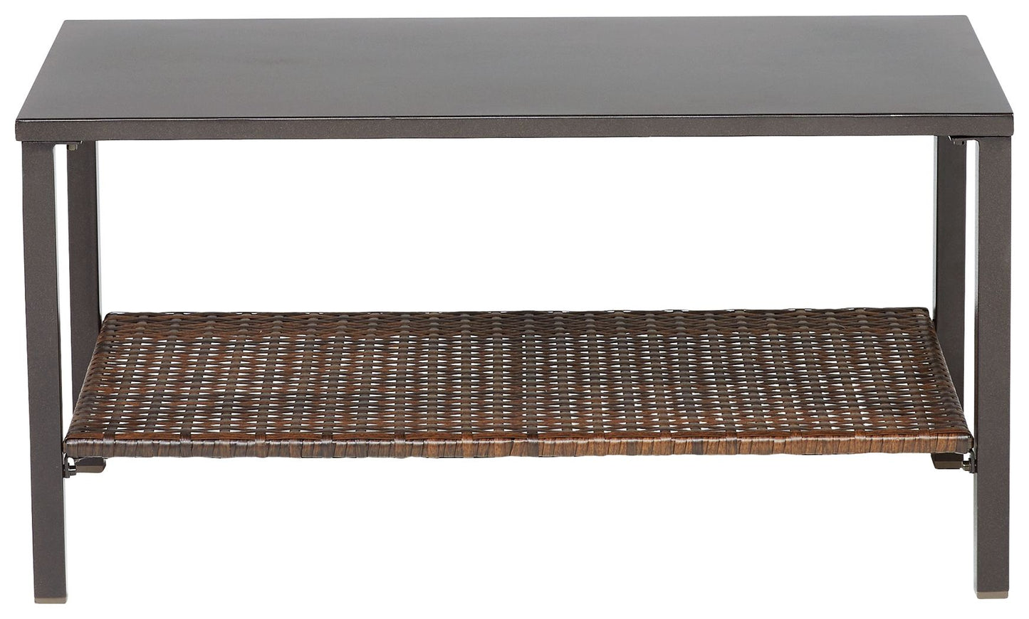 Zariyah - Dark Brown - Love/Chairs/Table Set (Set of 4)