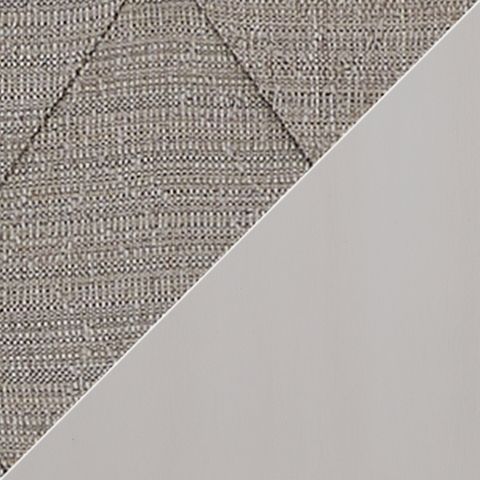 Brollyn - White / Brown / Beige - Queen Uph Panel Headboard