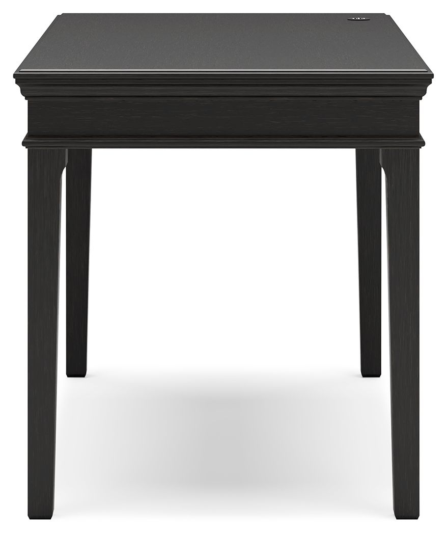 Beckincreek - Black - Home Office Small Leg Desk