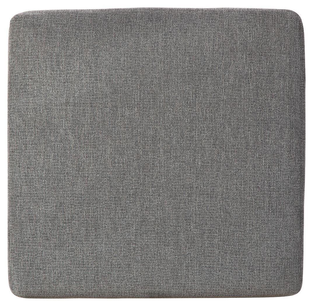Dalhart - Charcoal - Oversized Accent Ottoman