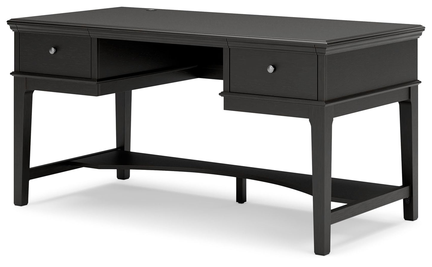 Beckincreek - Black - Home Office Storage Leg Desk