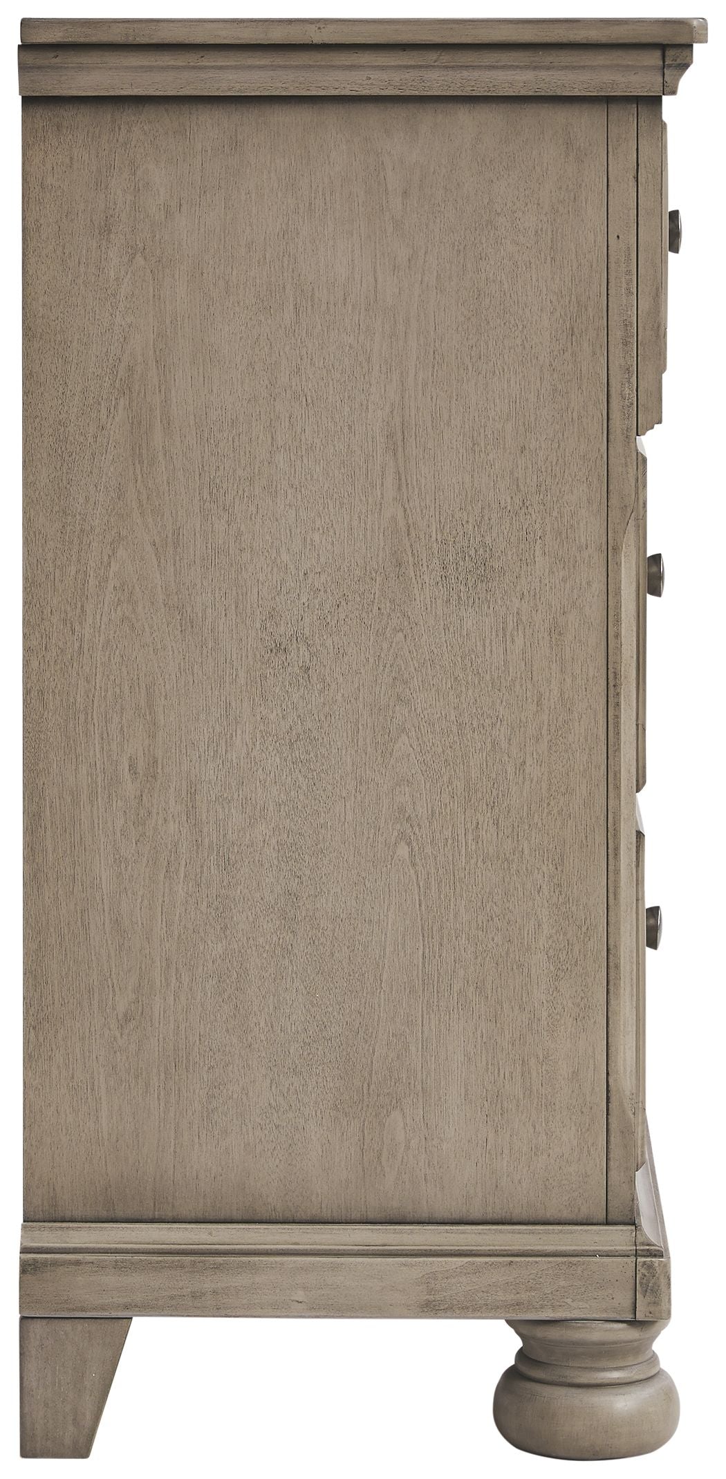 Lettner - Light Gray - Dresser - 6-drawers