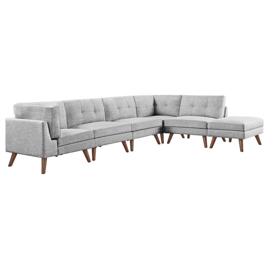 Churchill - Ottoman With Tapered Legs
