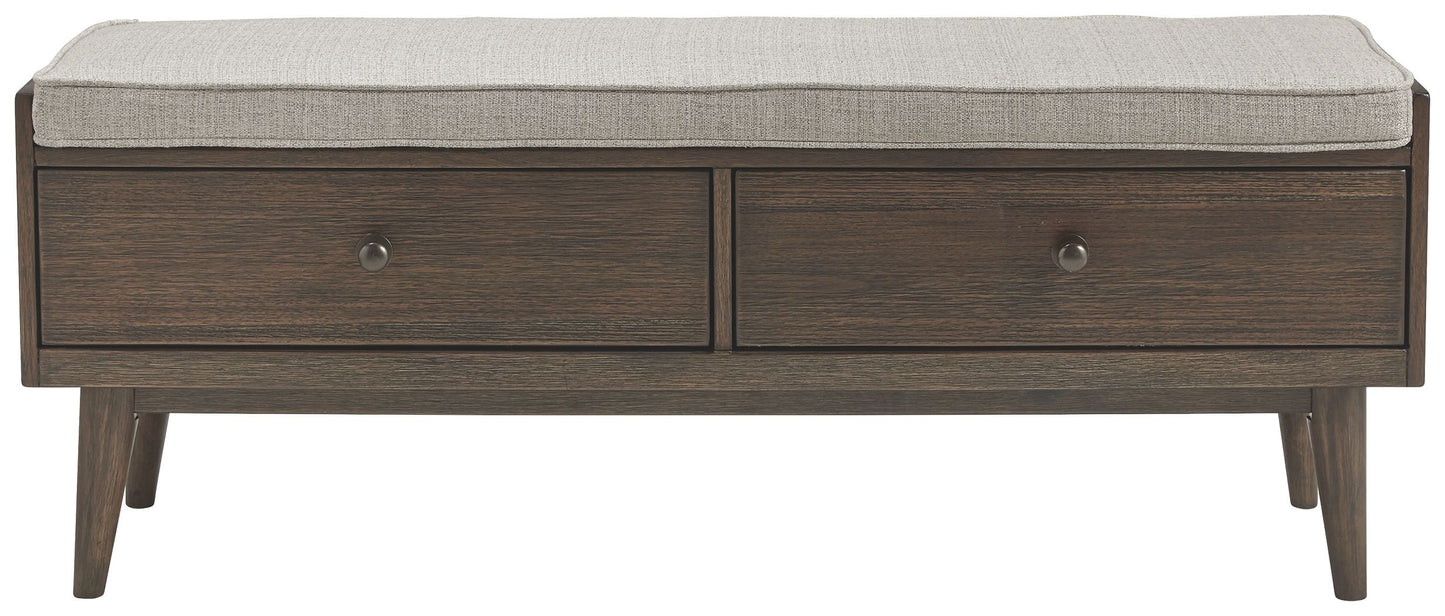 Chetfield - Beige / Brown - Storage Bench