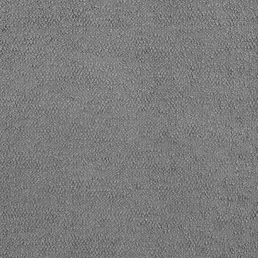 Raleigh - Boucle Upholstered Ottoman - Gray