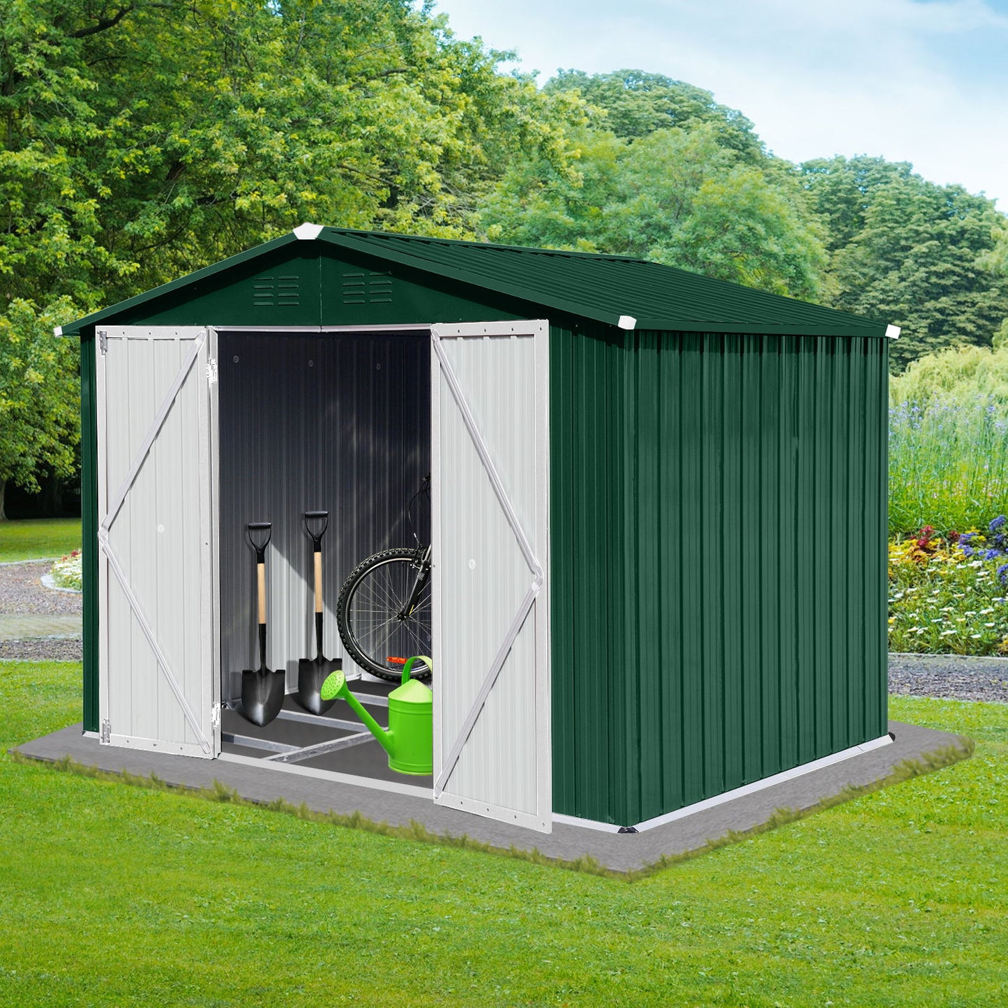 6Ftx8Ft Garden Sheds Outdoor Storage Sheds