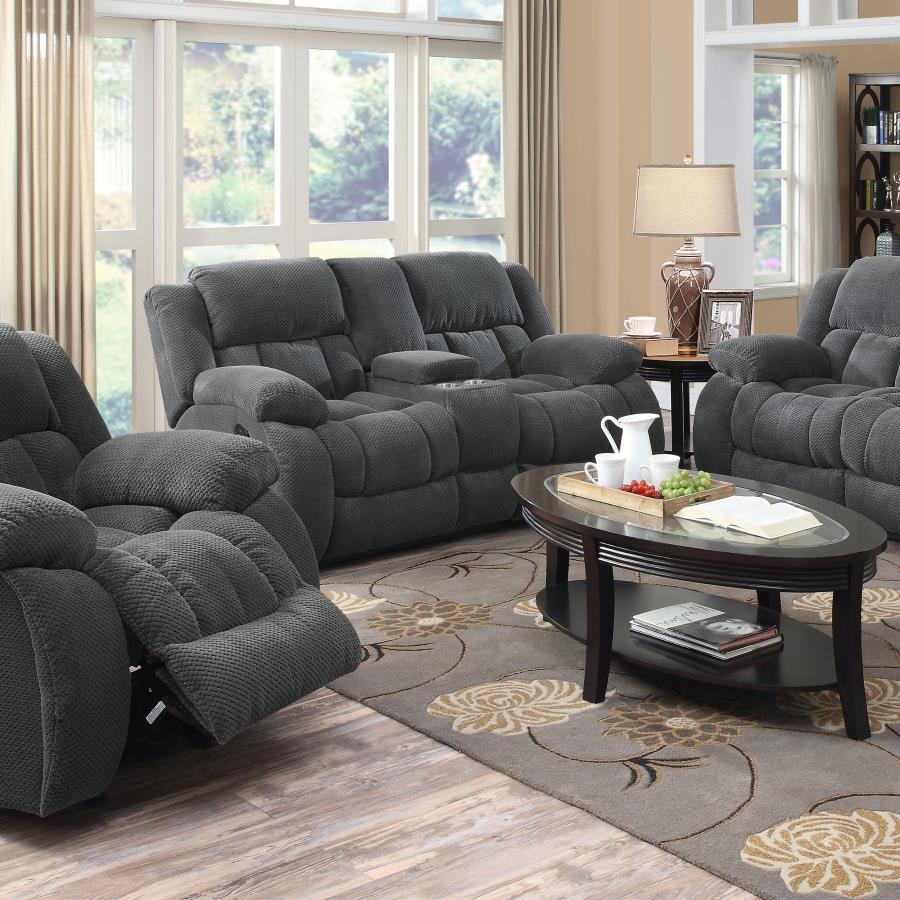 Weissman - Motion Loveseat with Console