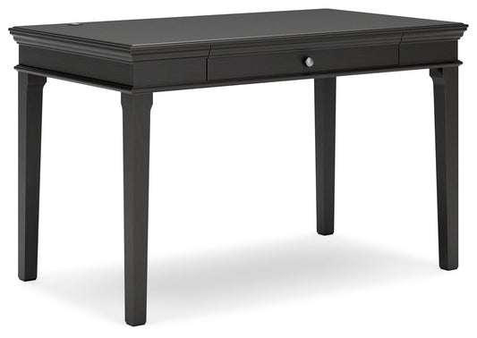 Beckincreek - Black - Home Office Small Leg Desk