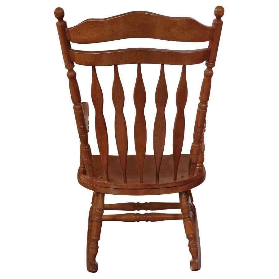 Aylin - Rocking Chair - Medium Brown - Wood