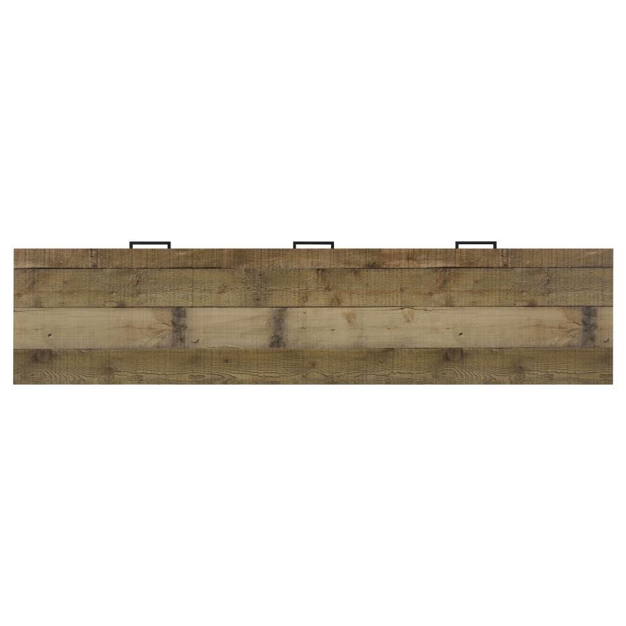 Ruston - 3-drawer Weathered Pine TV Console