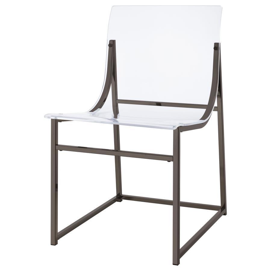 Side Chair (Set of 2) - Clear