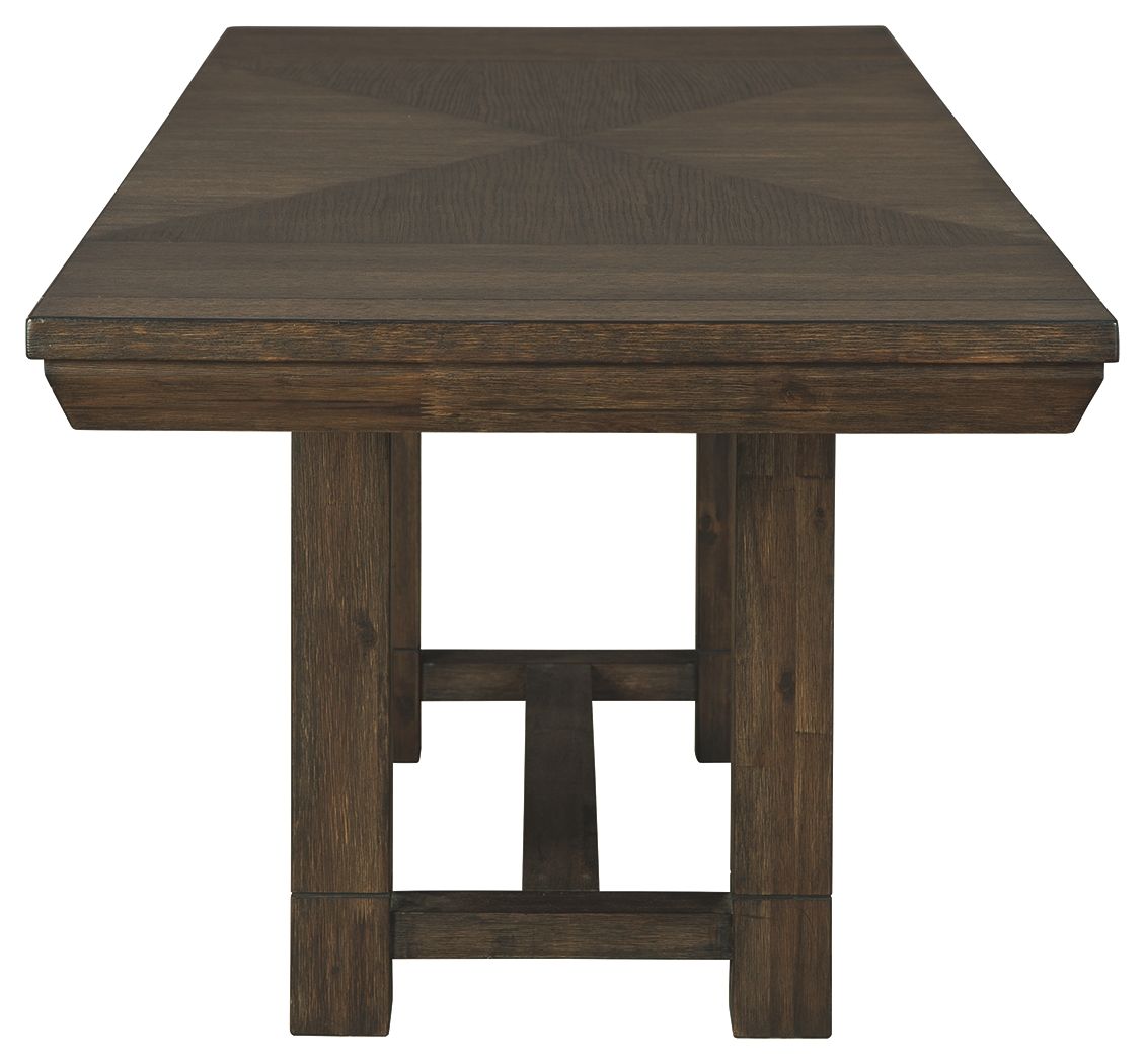 Dellbeck - Brown - Rect Dining Room Ext Table