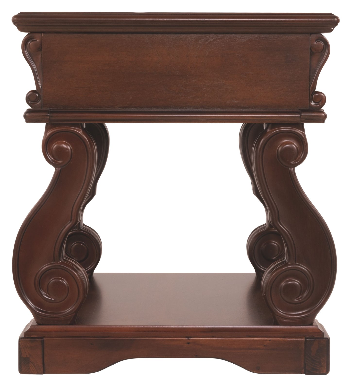 Alymere - Rustic Brown - Square End Table