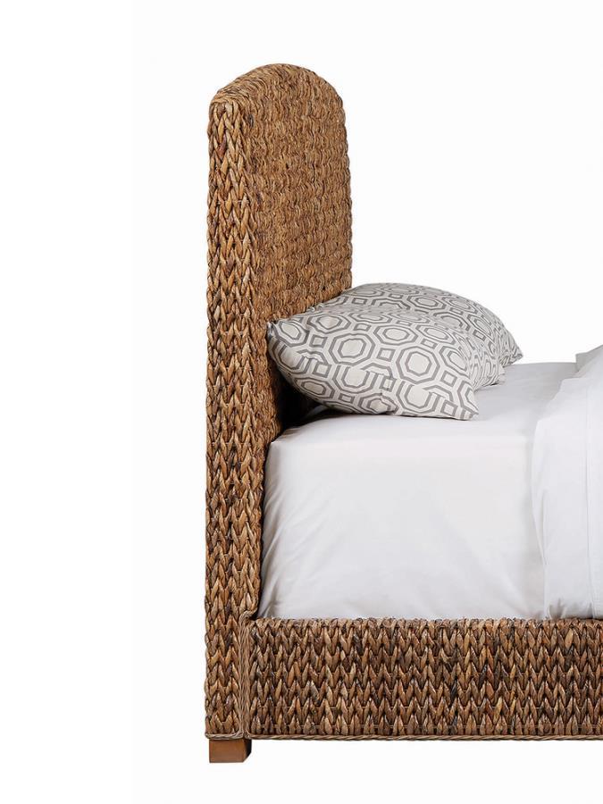 Laughton - Hand-Woven Banana Leaf Headboard