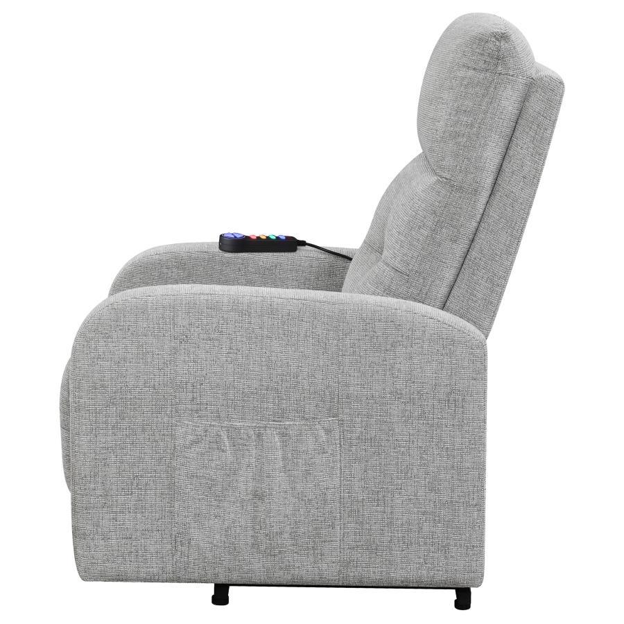 Howie - Tufted Upholstered Power Lift Recliner