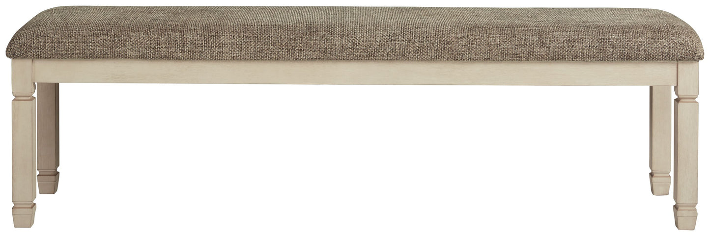 Bolanburg - Brown / Beige - Extra Large Uph Drm Bench