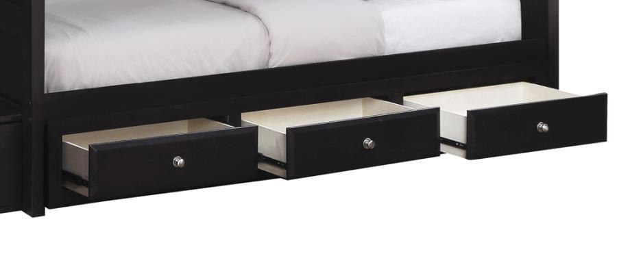 Elliott - 3-Drawer Under Bed Storage - Cappuccino
