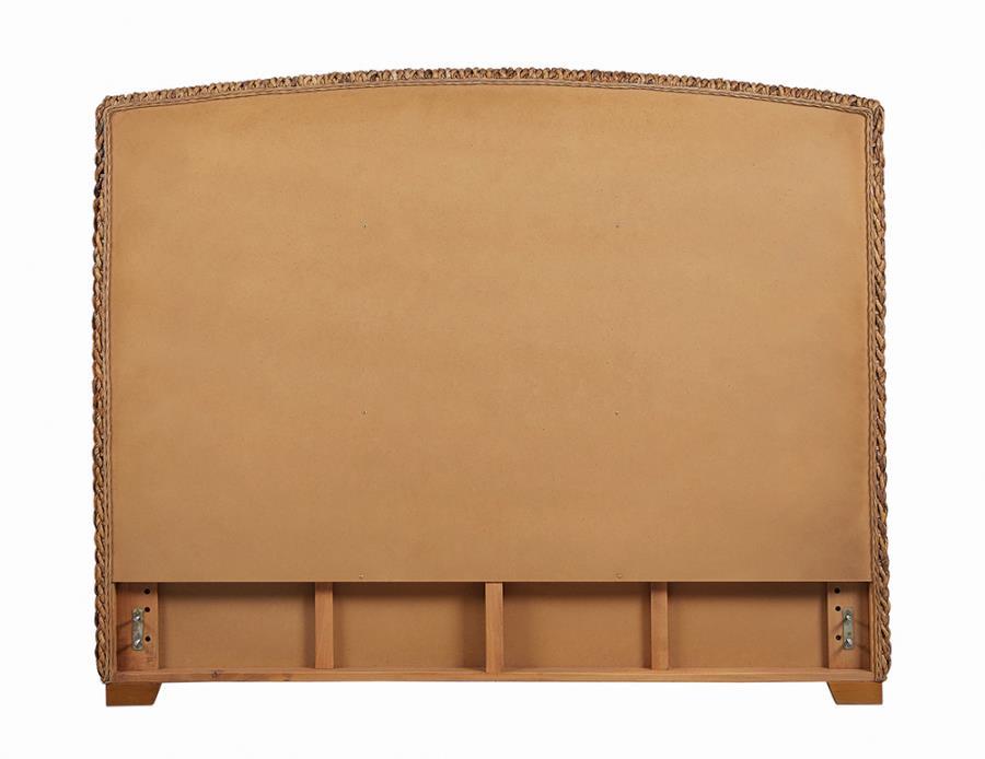 Laughton - Hand-Woven Banana Leaf Headboard