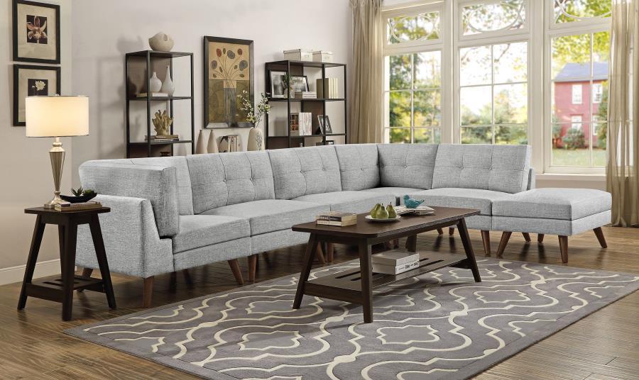 Churchill - Ottoman With Tapered Legs