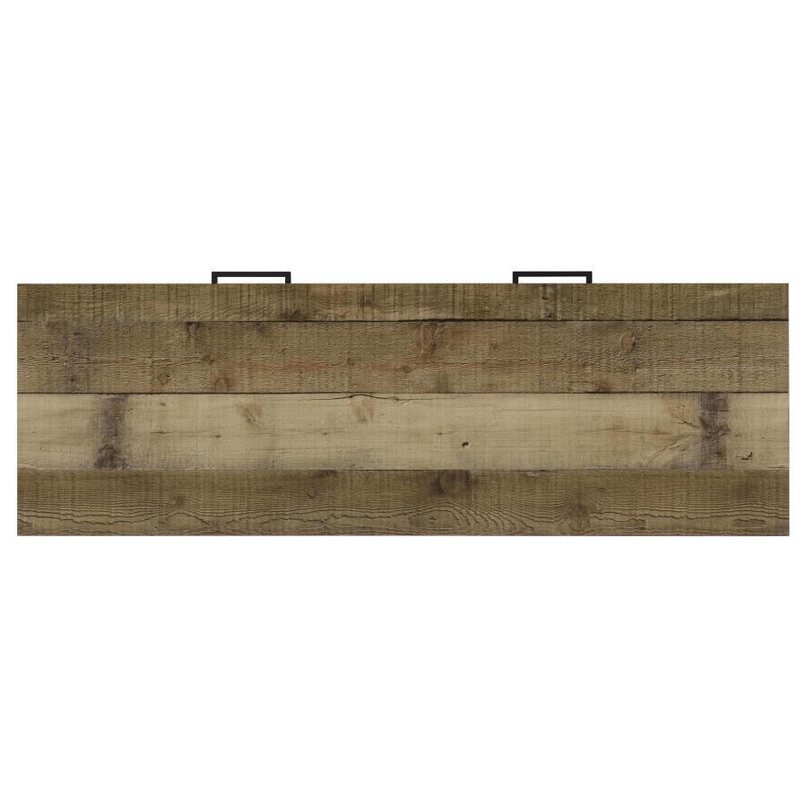 Ruston - 3-drawer Weathered Pine TV Console